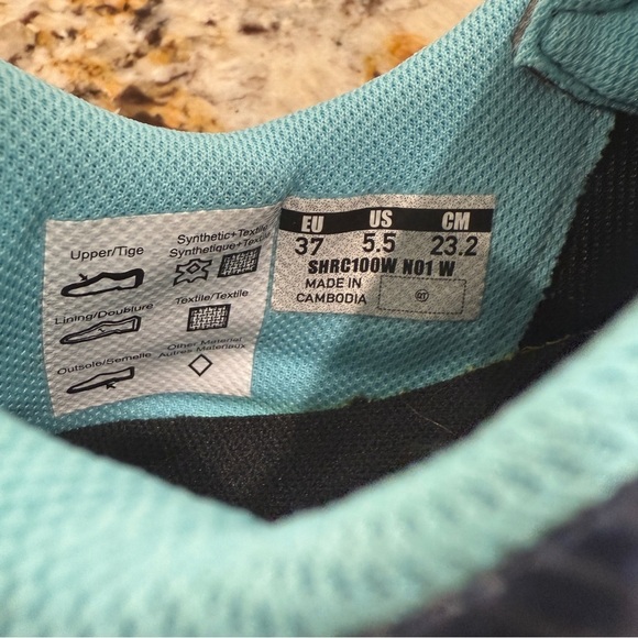 NWOT Shimano XC100 Women's Cycling Shoes Blue Size EU 37 US Womens‎ 5.5 - Picture 5 of 5